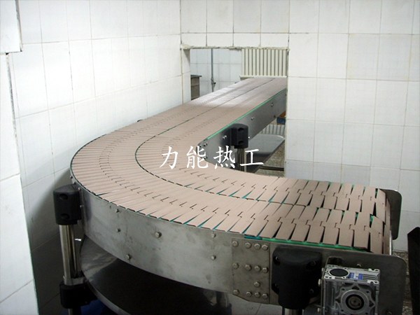 转弯链板输送机
